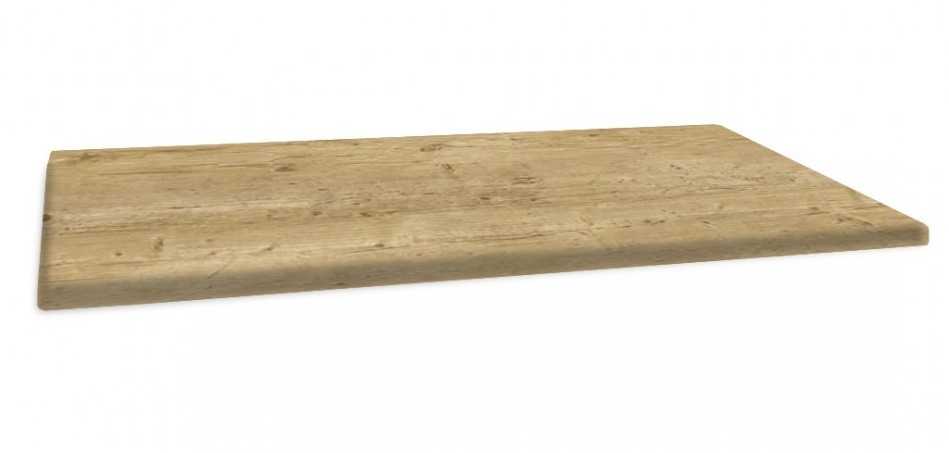 Tablero de mesa Werzalit WER-WOODART, Avalon Pine 4729, 120 x 80 cms