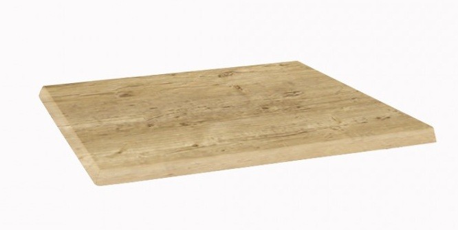 Tablero de mesa Werzalit WER-WOODART, Avalon Pine 4729, 80 x 80 cms