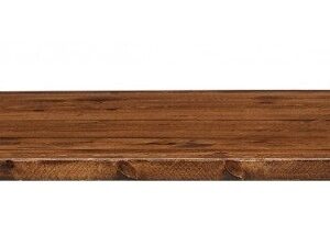 Tablero de pino macizo, 30 mm. barnizado, 80 x 80 cms